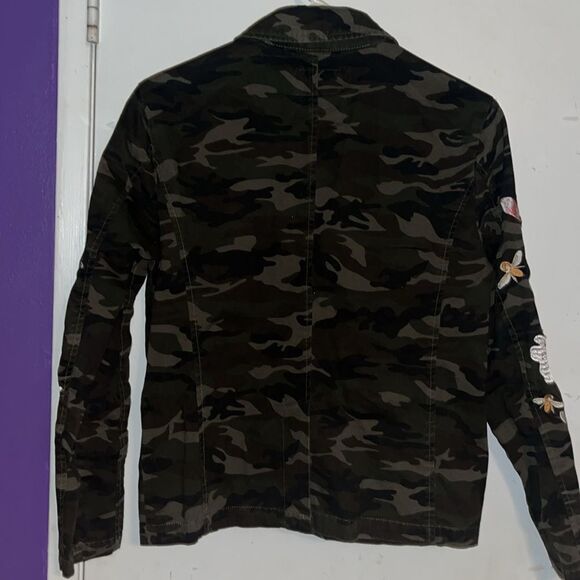 Driftwood Sundance Camouflage Floral-Embroidered Jacket Size Small - Picture 5 of 11
